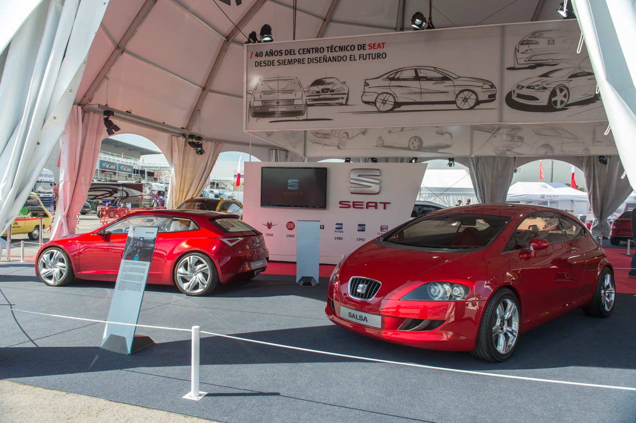 Los prototipos de Seat, de exposición