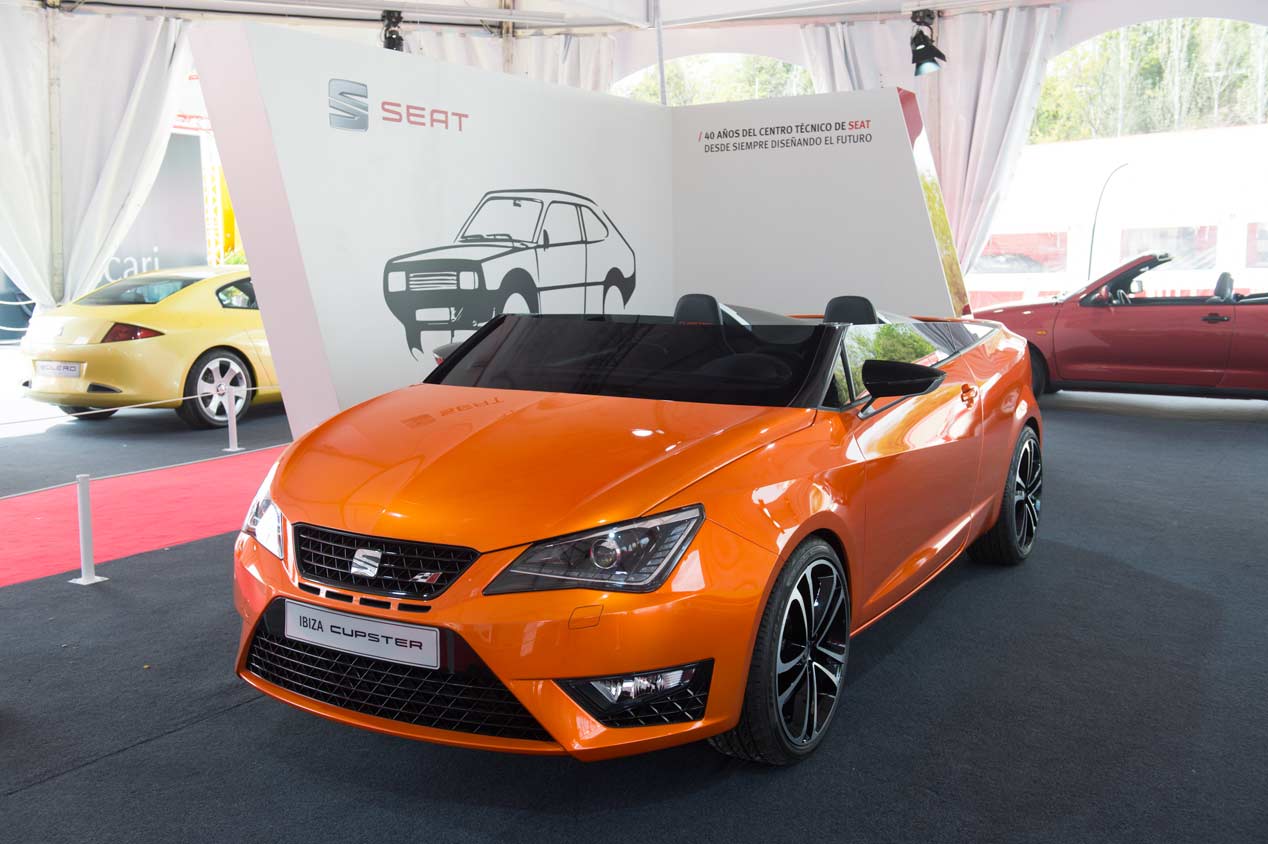 Los prototipos de Seat, de exposición