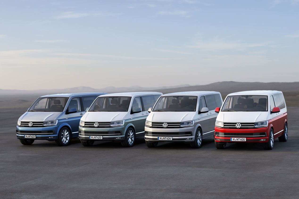 Volkswagen T6, rejuvenecida
