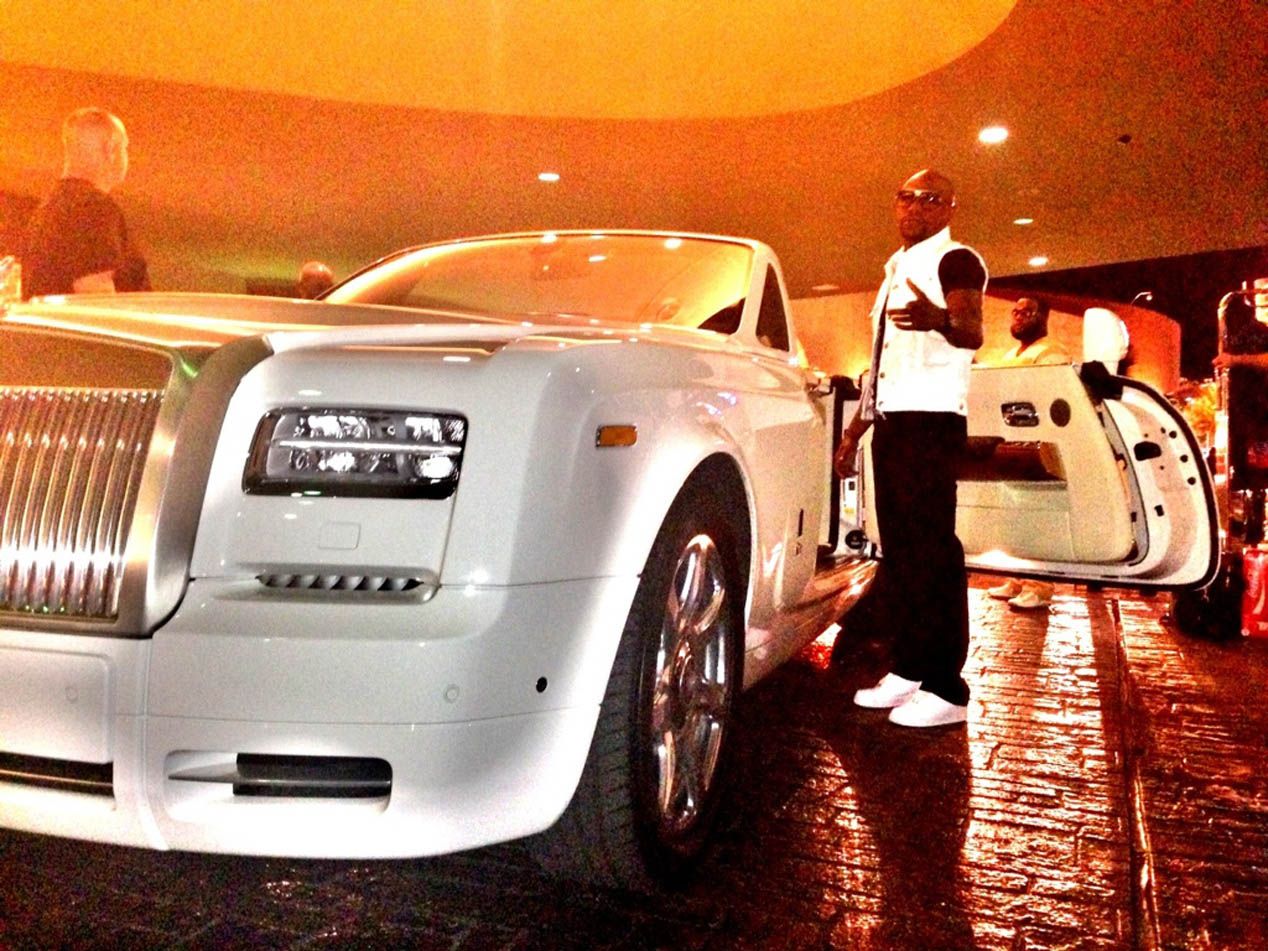 El garaje multimillonario del boxeador Floyd Mayweather
