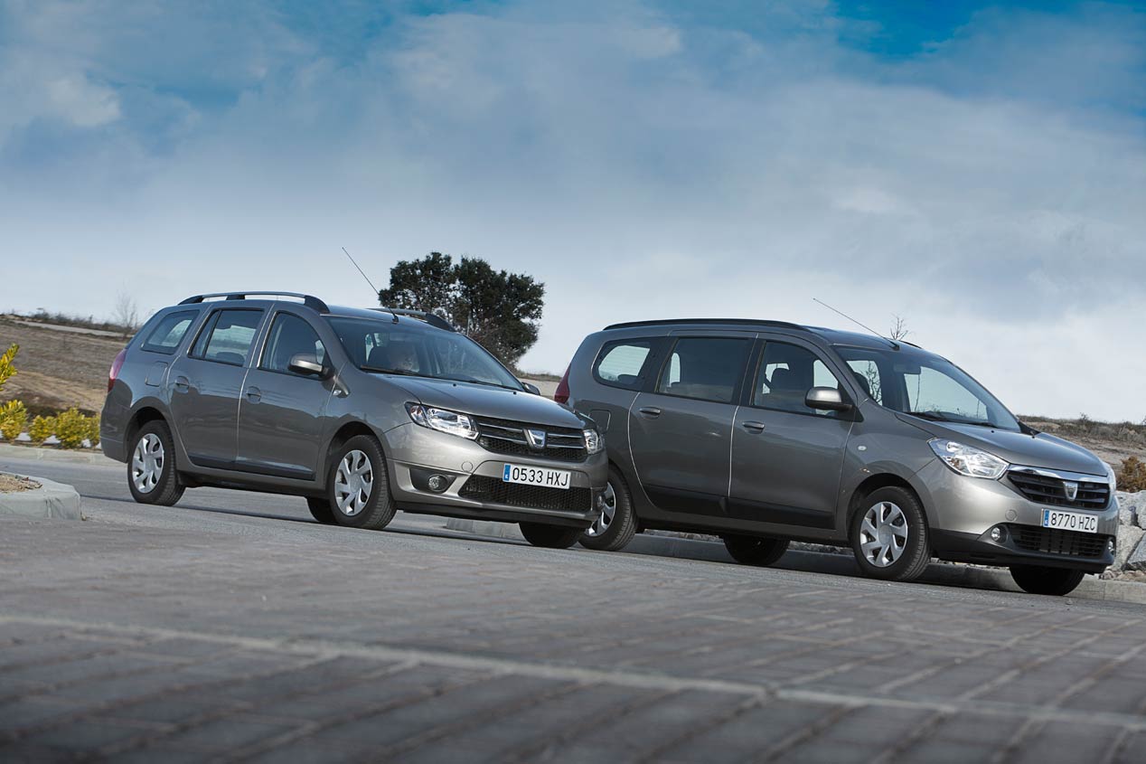 Dacia Lodgy dCi 110 7plz vs   Dacia Logan MCV dCi 90
