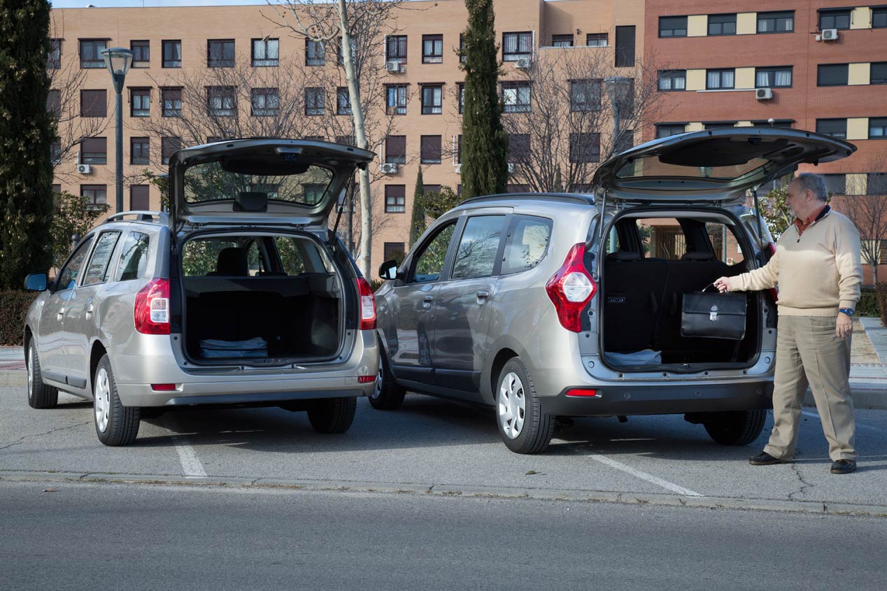 Dacia Lodgy dCi 110 7plz vs   Dacia Logan MCV dCi 90