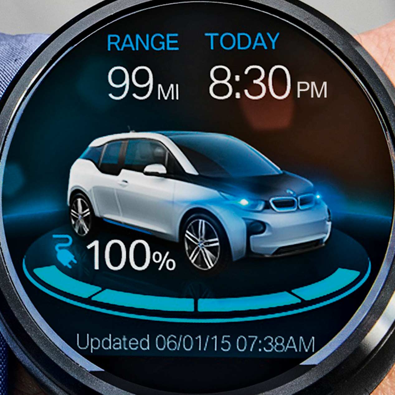 SmartWatches para controlar el coche