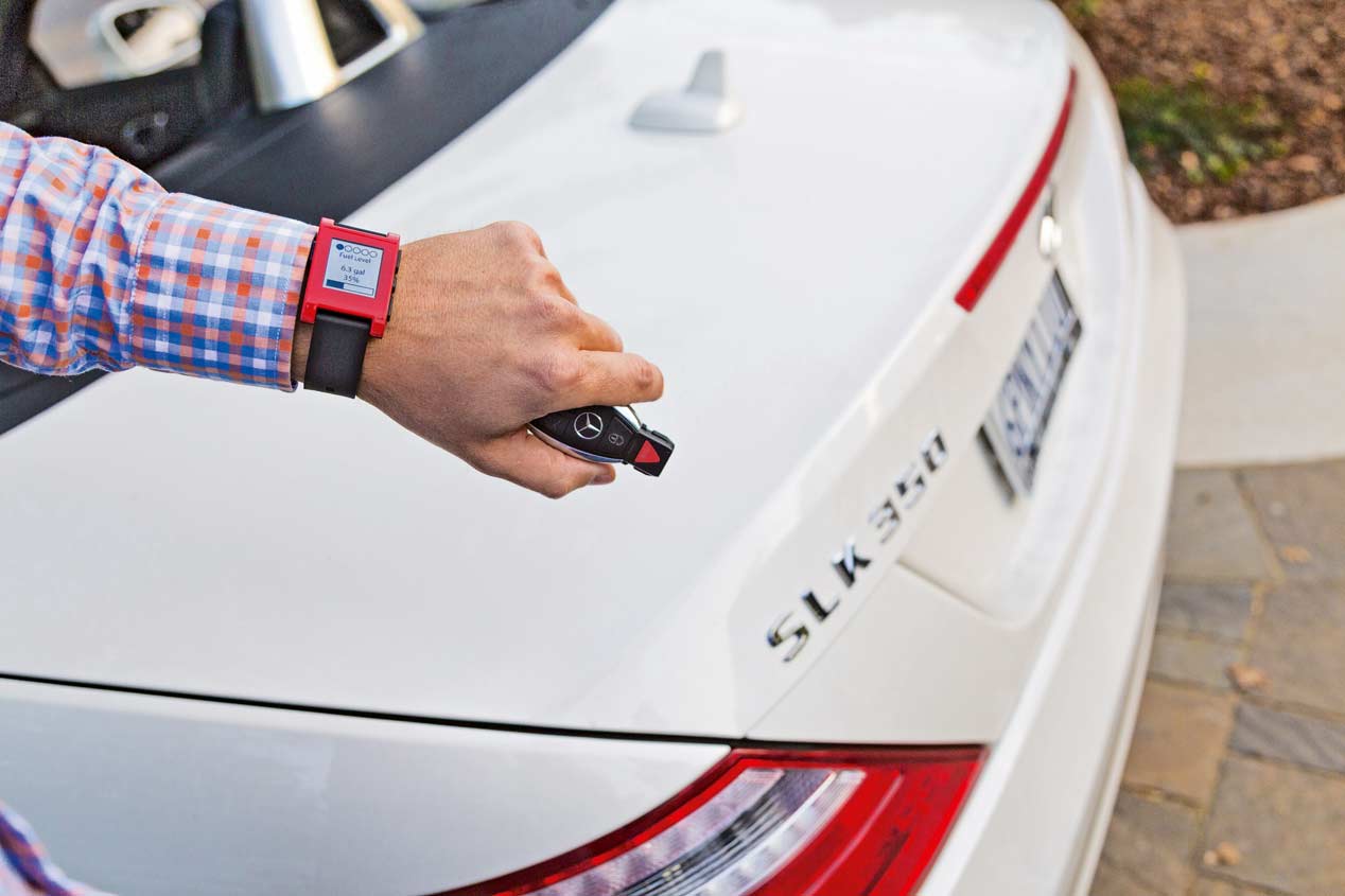 SmartWatches para controlar el coche