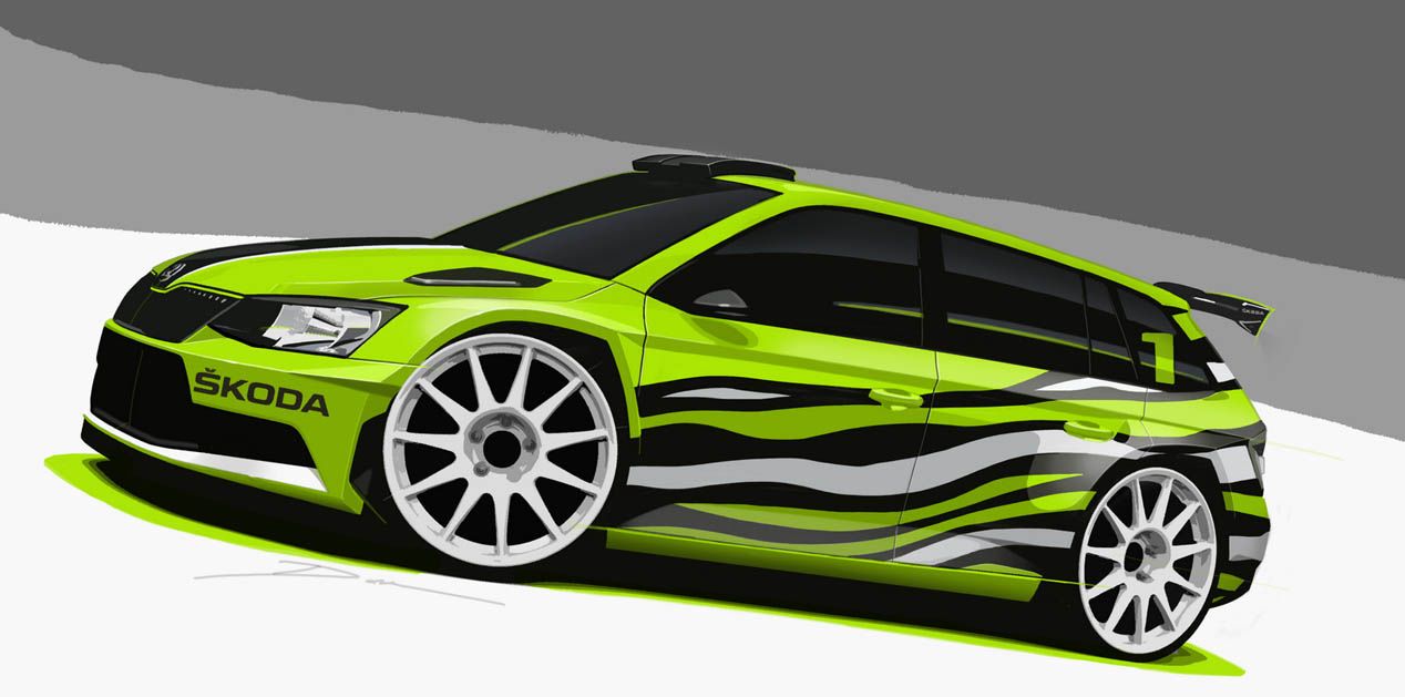 Skoda Fabia Combi R5 Concept