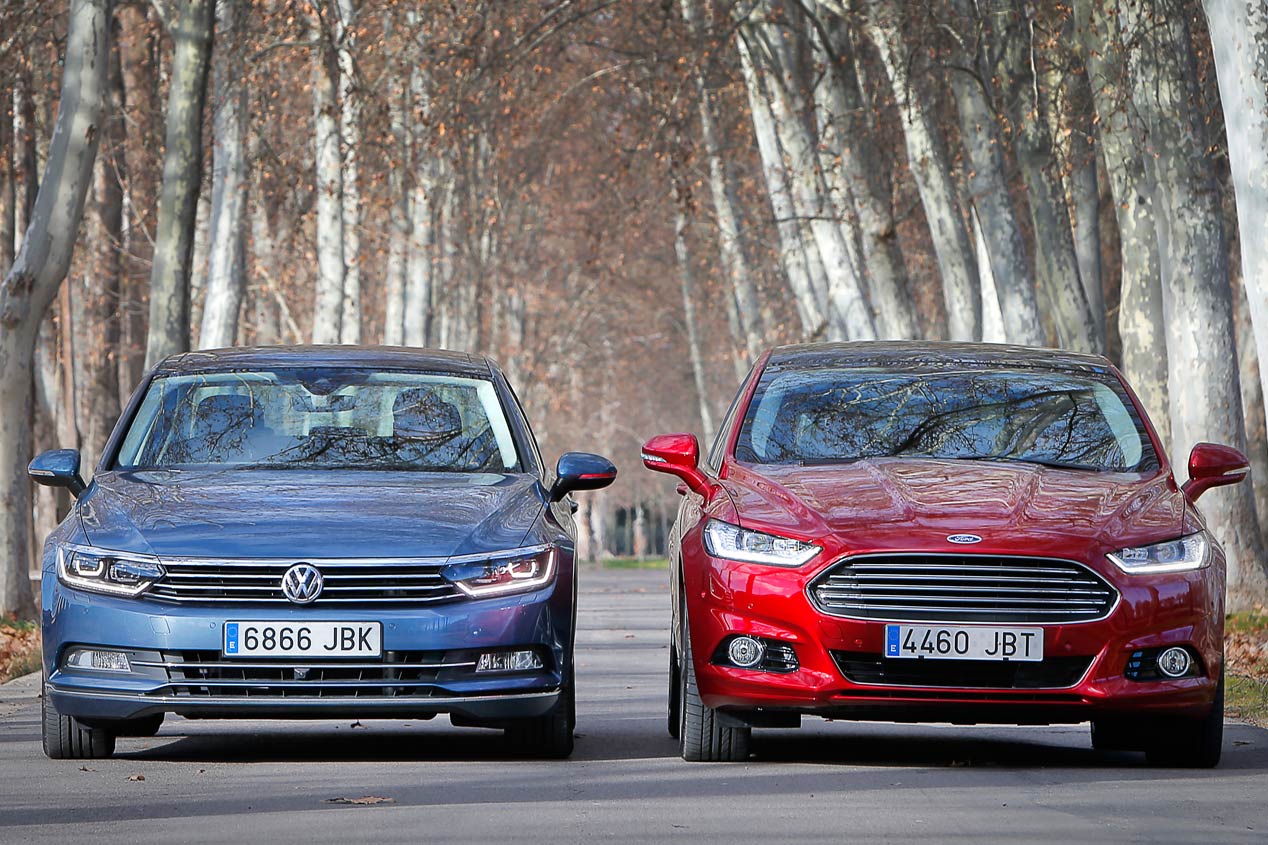 Comparativa: Ford Mondeo 2.0 TDCi vs VW Passat 2.0 TDI DSG