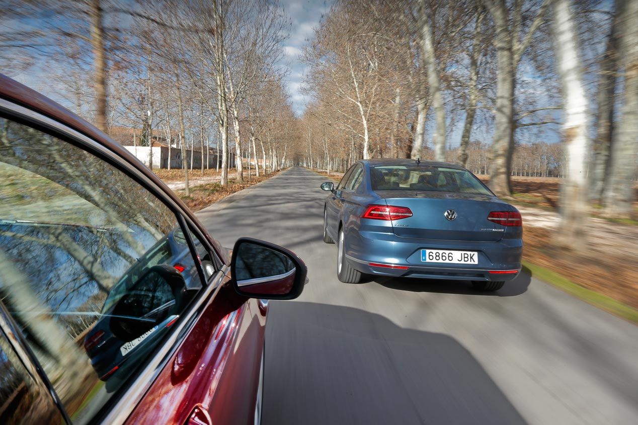 Comparativa: Ford Mondeo 2.0 TDCi vs VW Passat 2.0 TDI DSG