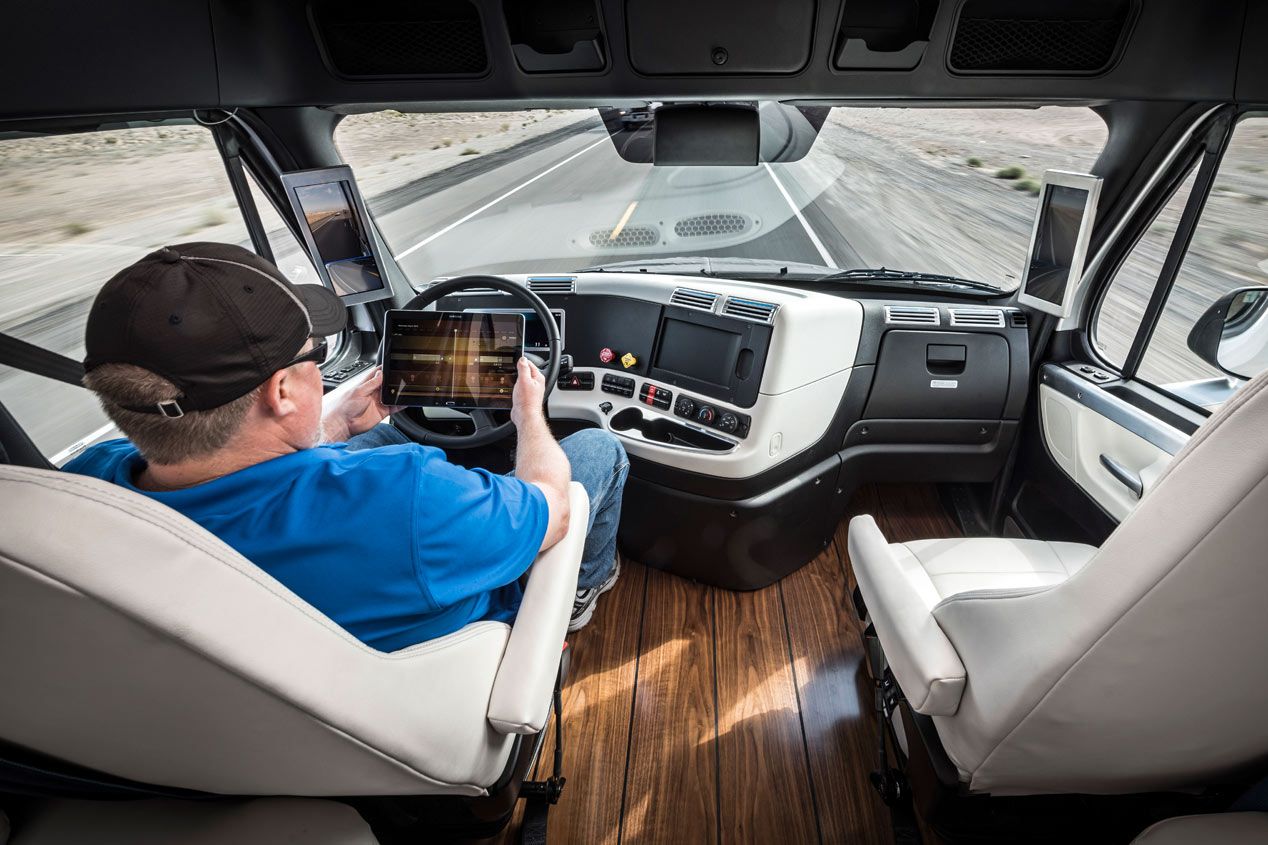 Freightliner Inspiration Truck, el camión autónomo americano
