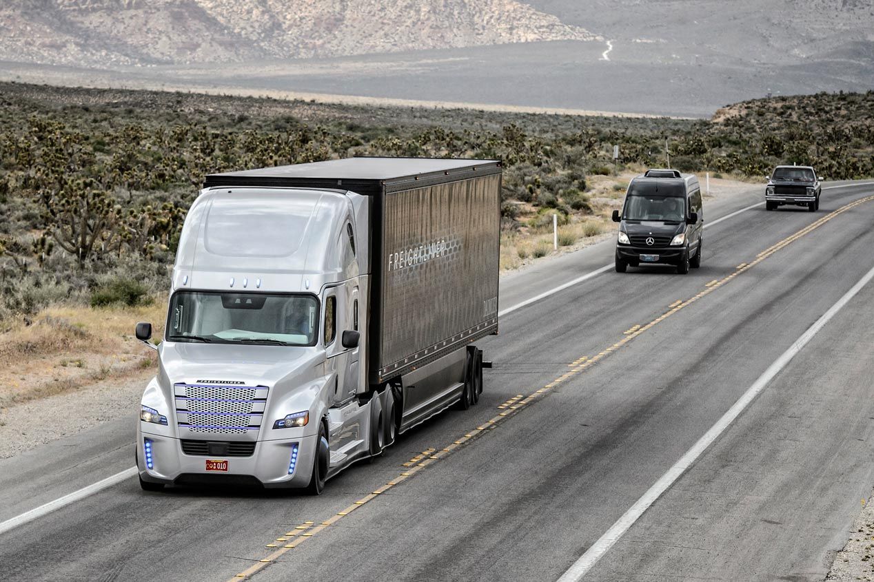 Freightliner Inspiration Truck, el camión autónomo americano