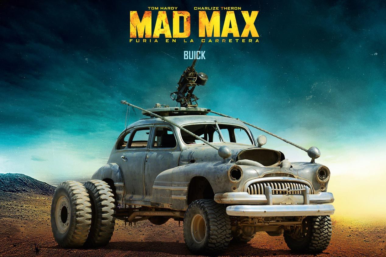 Coches de Mad Max, de pelicula