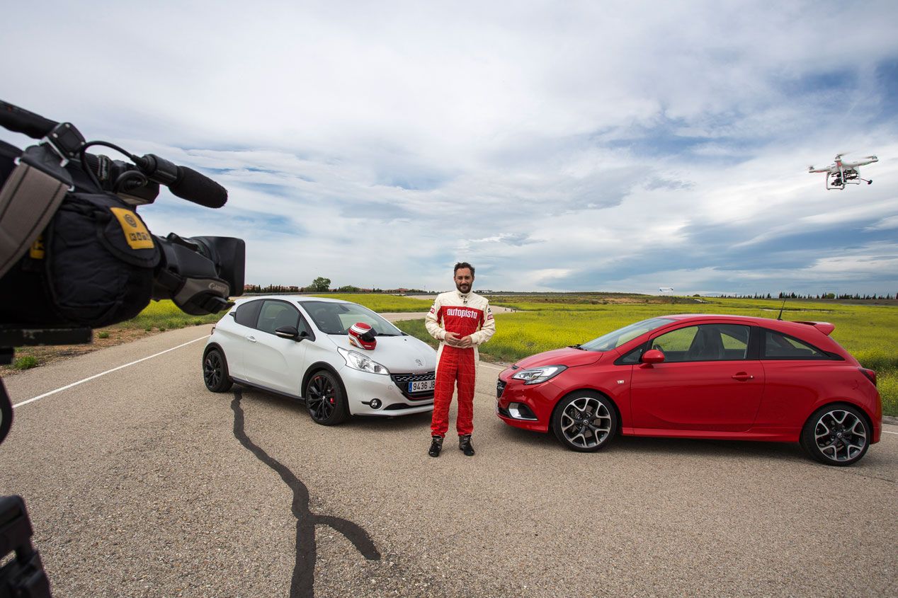 Opel Corsa OPC vs Peugeot 208 GTI 30th, en vídeo