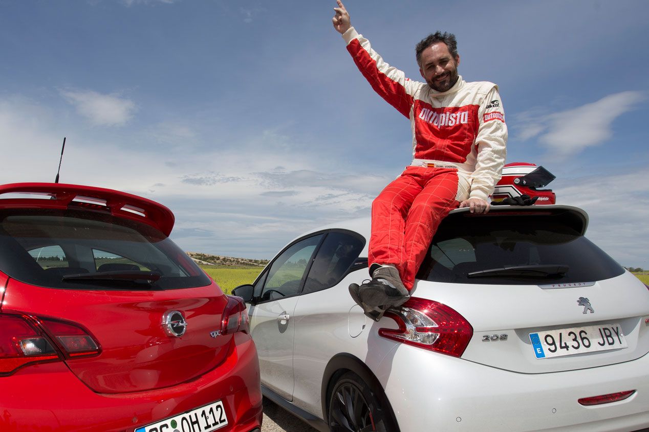 Opel Corsa OPC vs Peugeot 208 GTI 30th, en vídeo