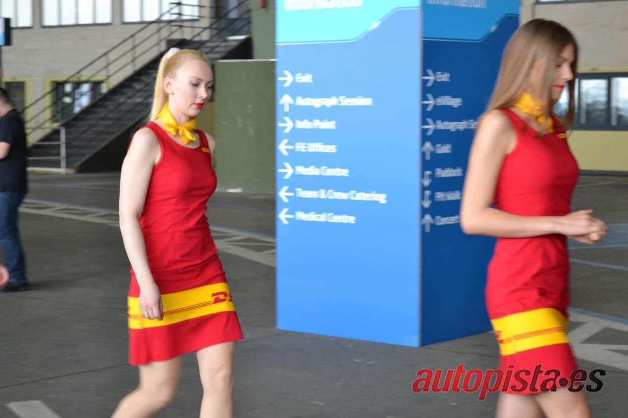 Las chicas de la Fórmula E en Berlín