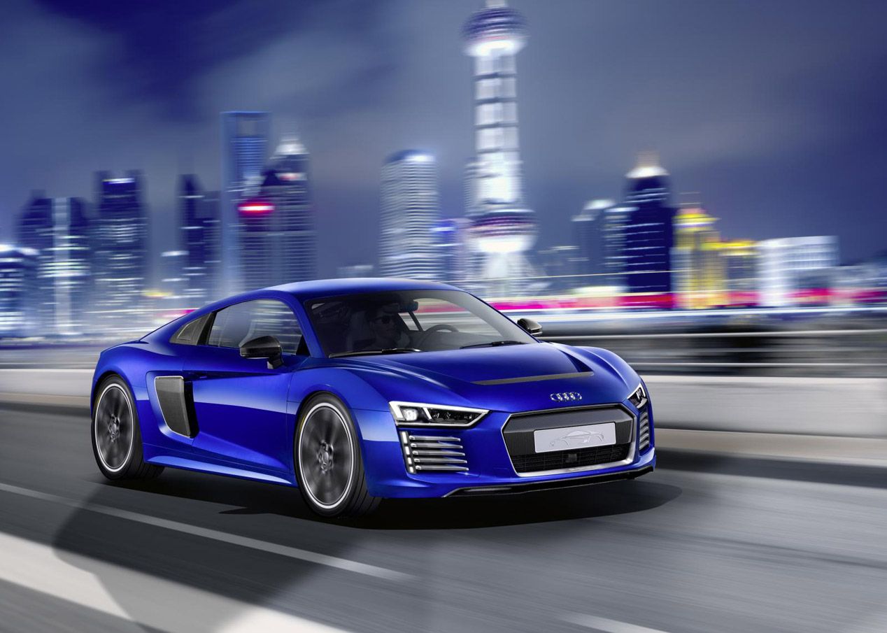 Audi R8 e-tron piloted driving concept