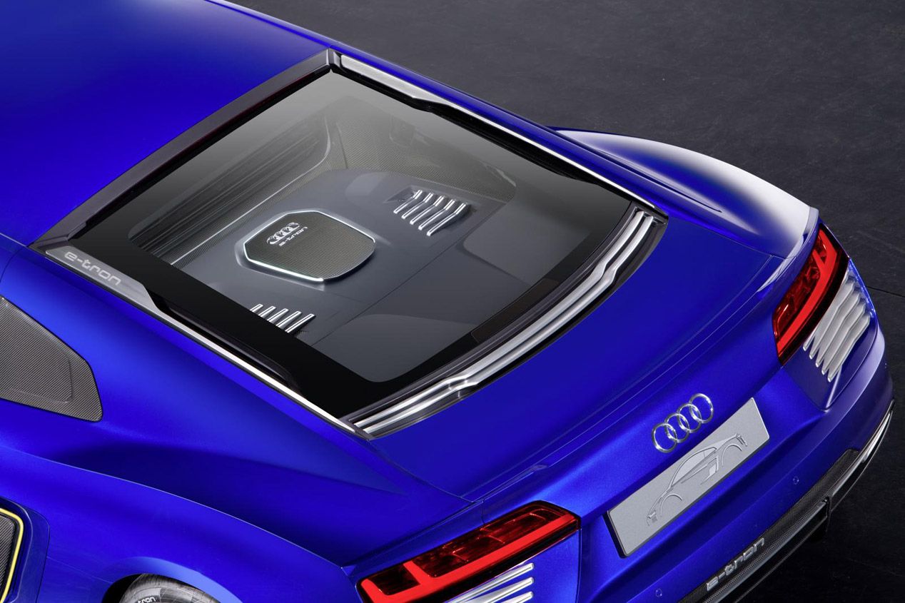 Audi R8 e-tron piloted driving concept