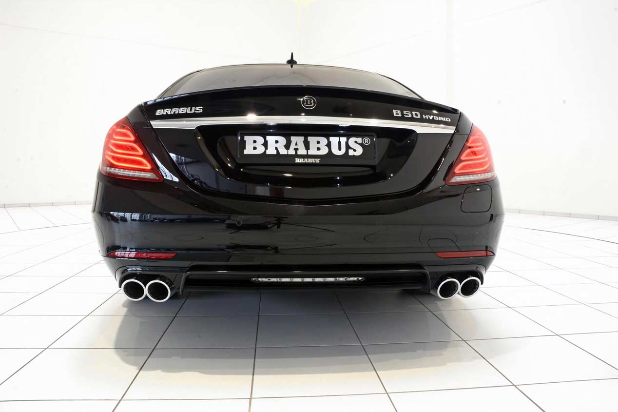 Mercedes S500 Plug-in Hybrid por Brabus, sobredosis de energía