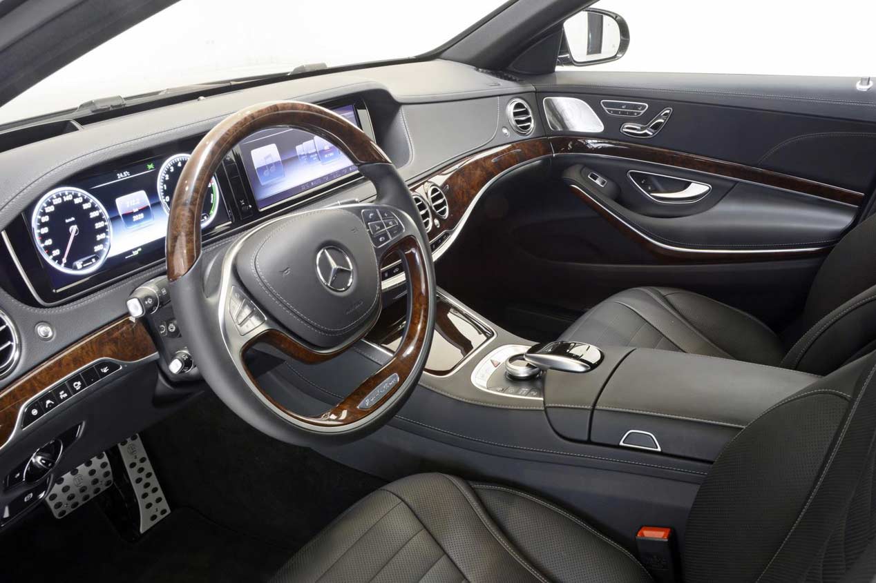 Mercedes S500 Plug-in Hybrid por Brabus, sobredosis de energía