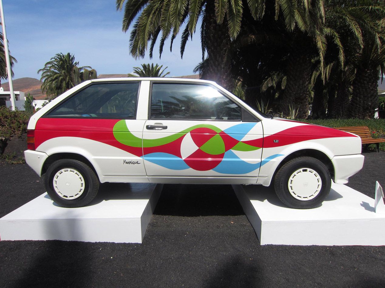El Seat Ibiza recupera los colores de César Manrique
