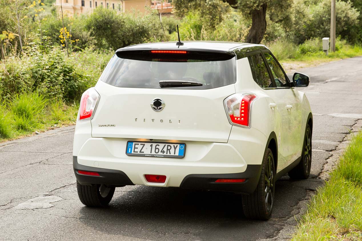 Primera prueba: SsangYong Tivoli, pieza clave