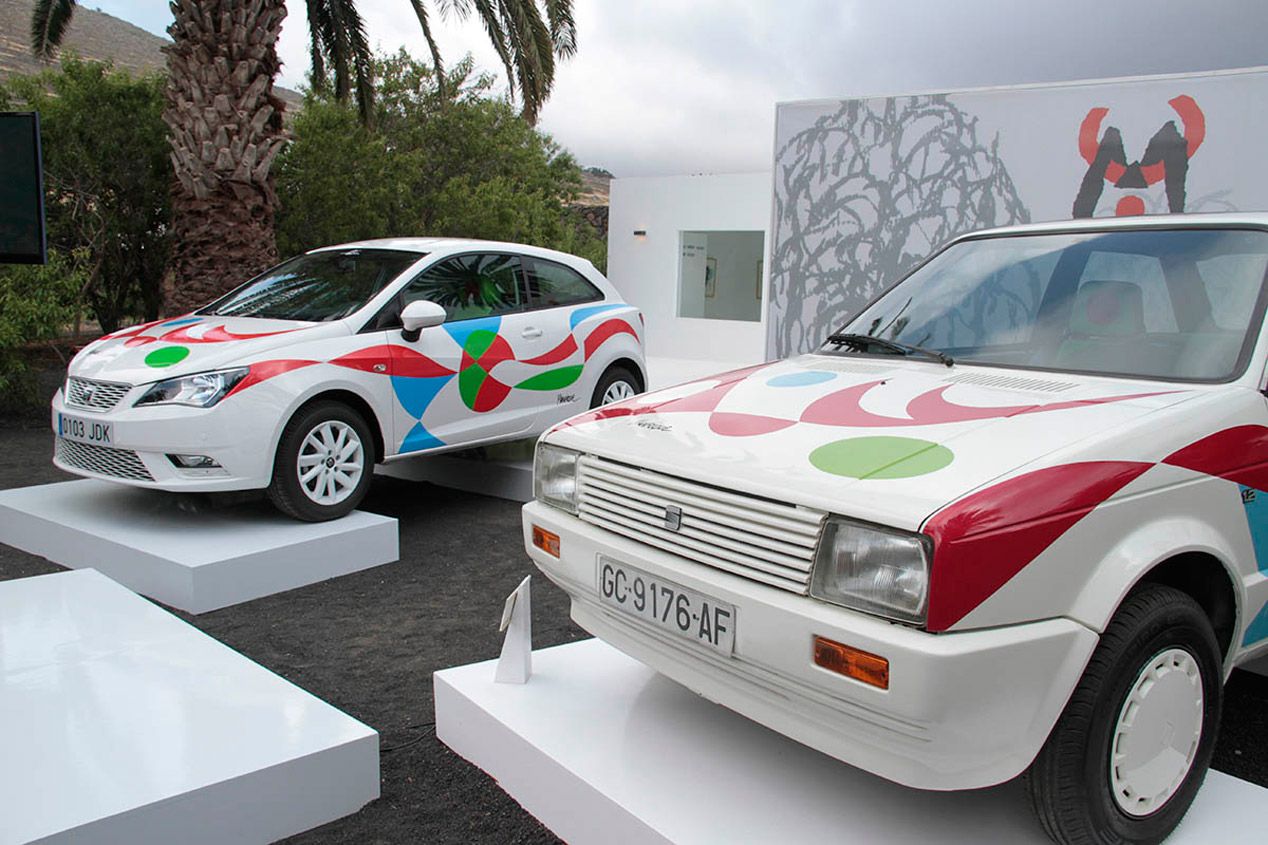 El Seat Ibiza recupera los colores de César Manrique