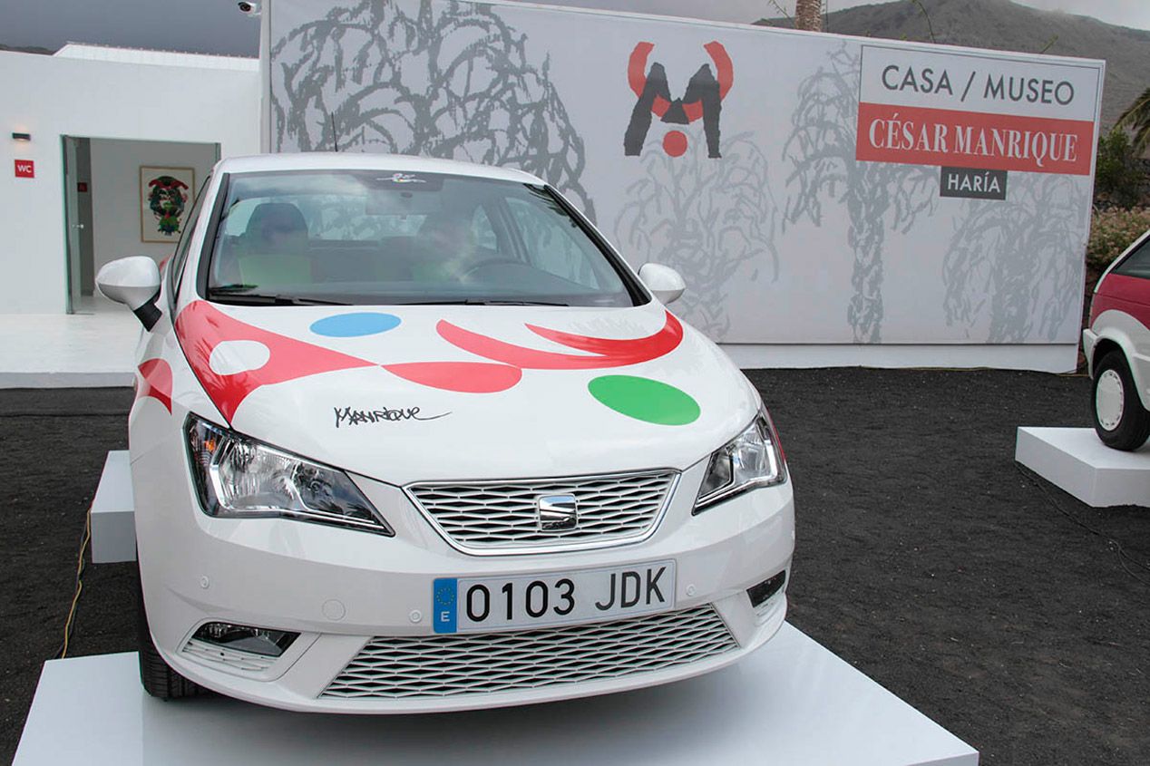 El Seat Ibiza recupera los colores de César Manrique