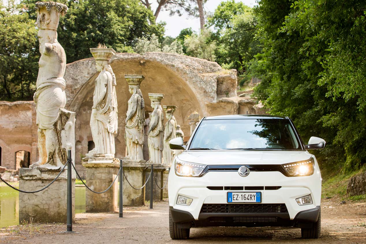 Primera prueba: SsangYong Tivoli, pieza clave