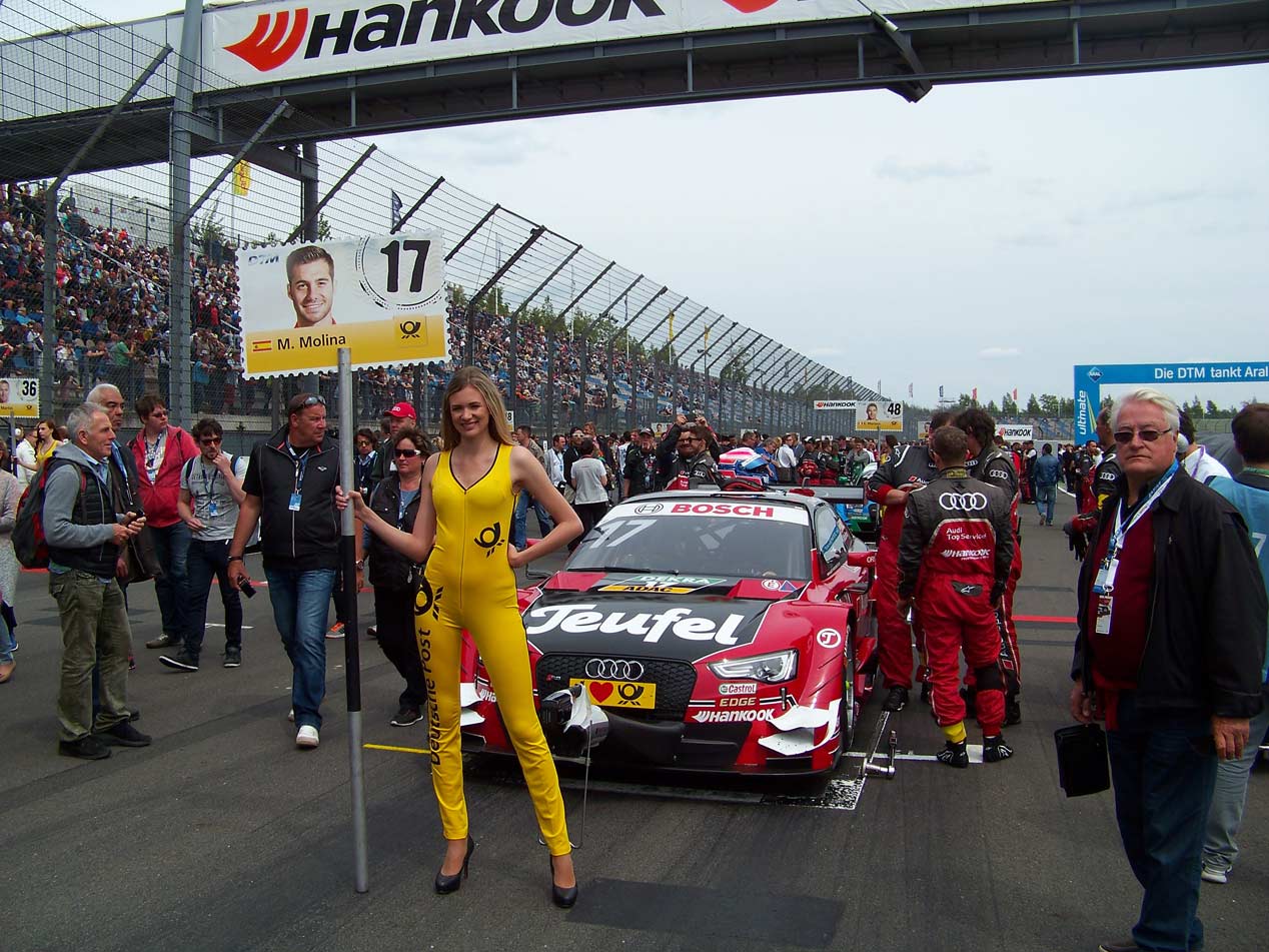 Las chicas del DTM en Lausitzring