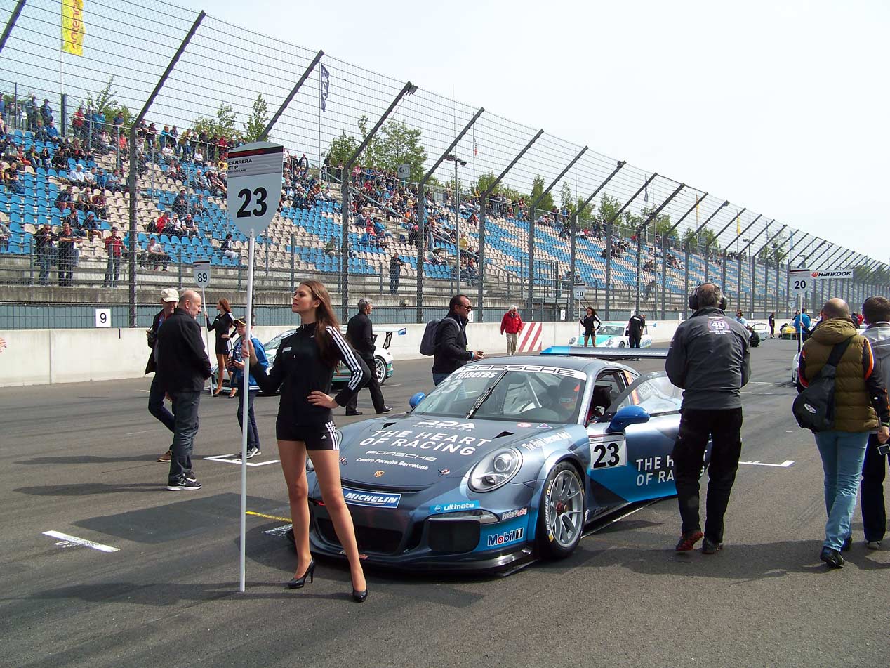 Las chicas del DTM en Lausitzring
