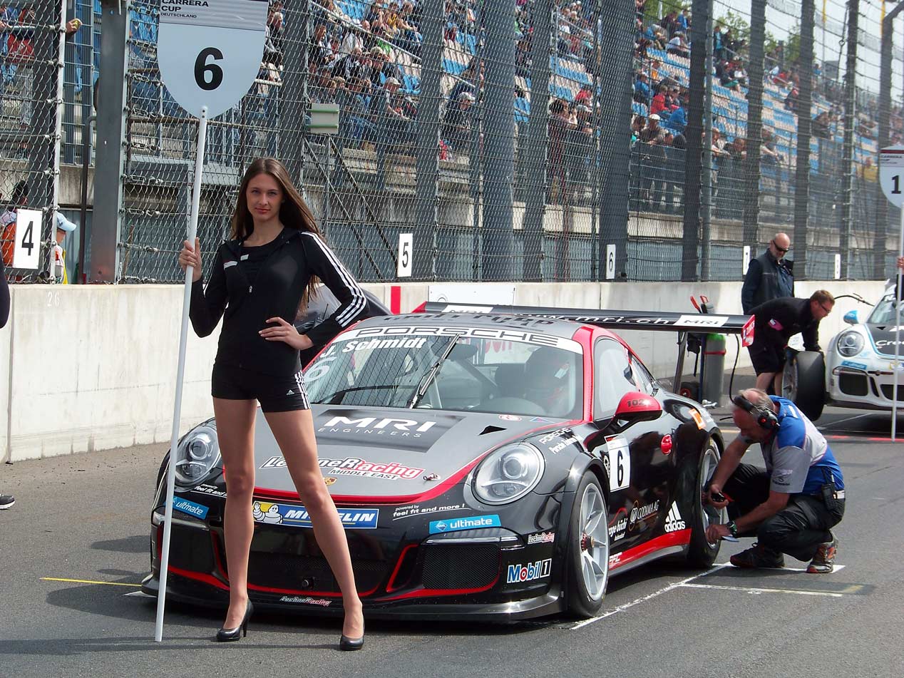 Las chicas del DTM en Lausitzring