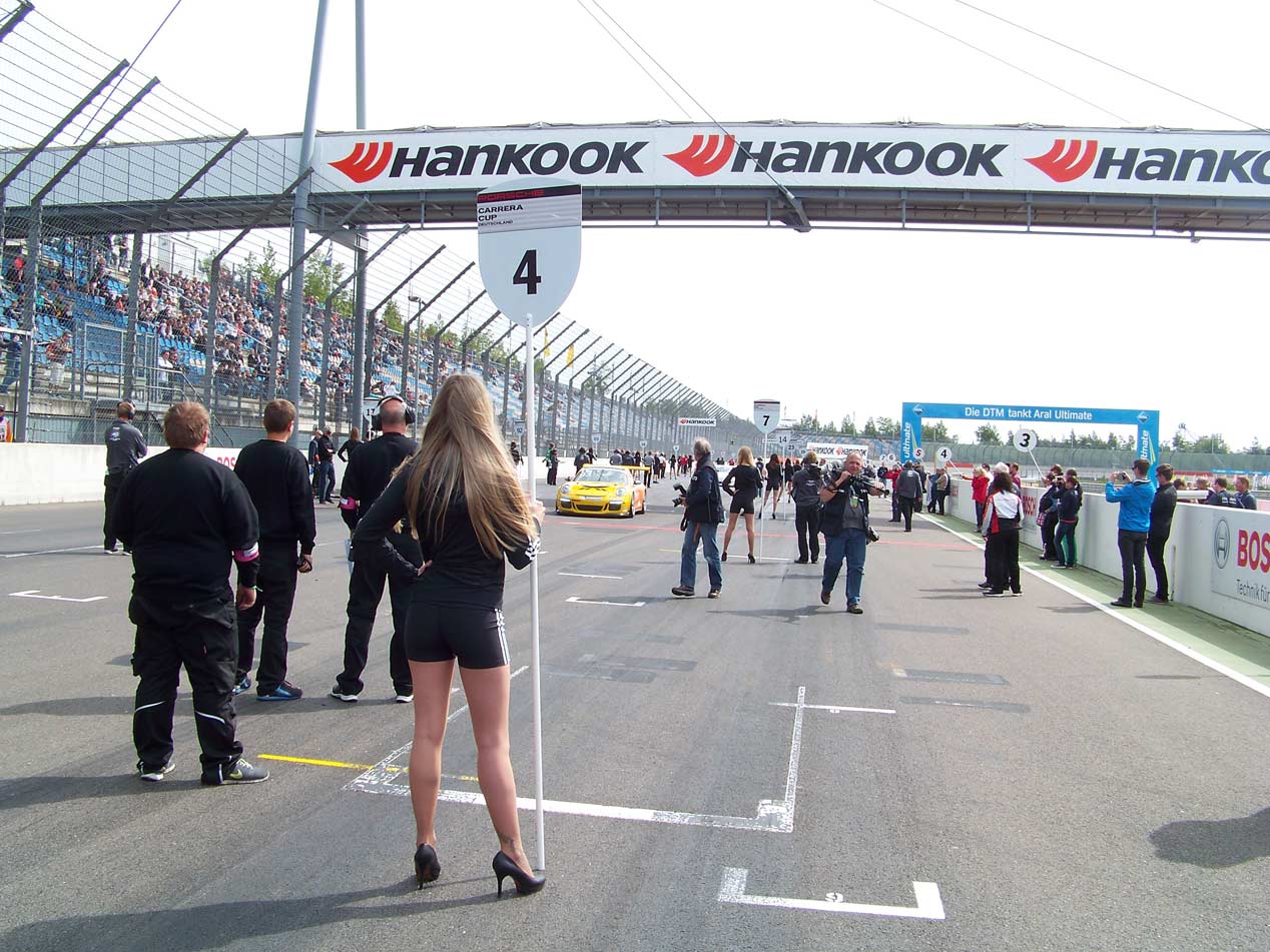 Las chicas del DTM en Lausitzring