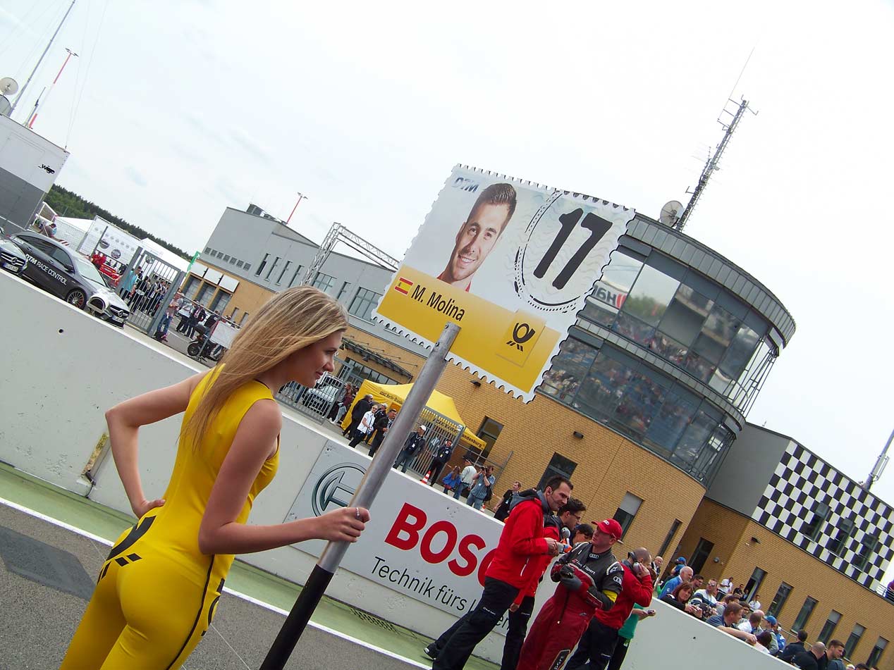 Las chicas del DTM en Lausitzring