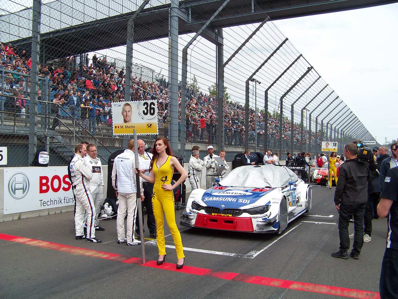 Las chicas del DTM en Lausitzring