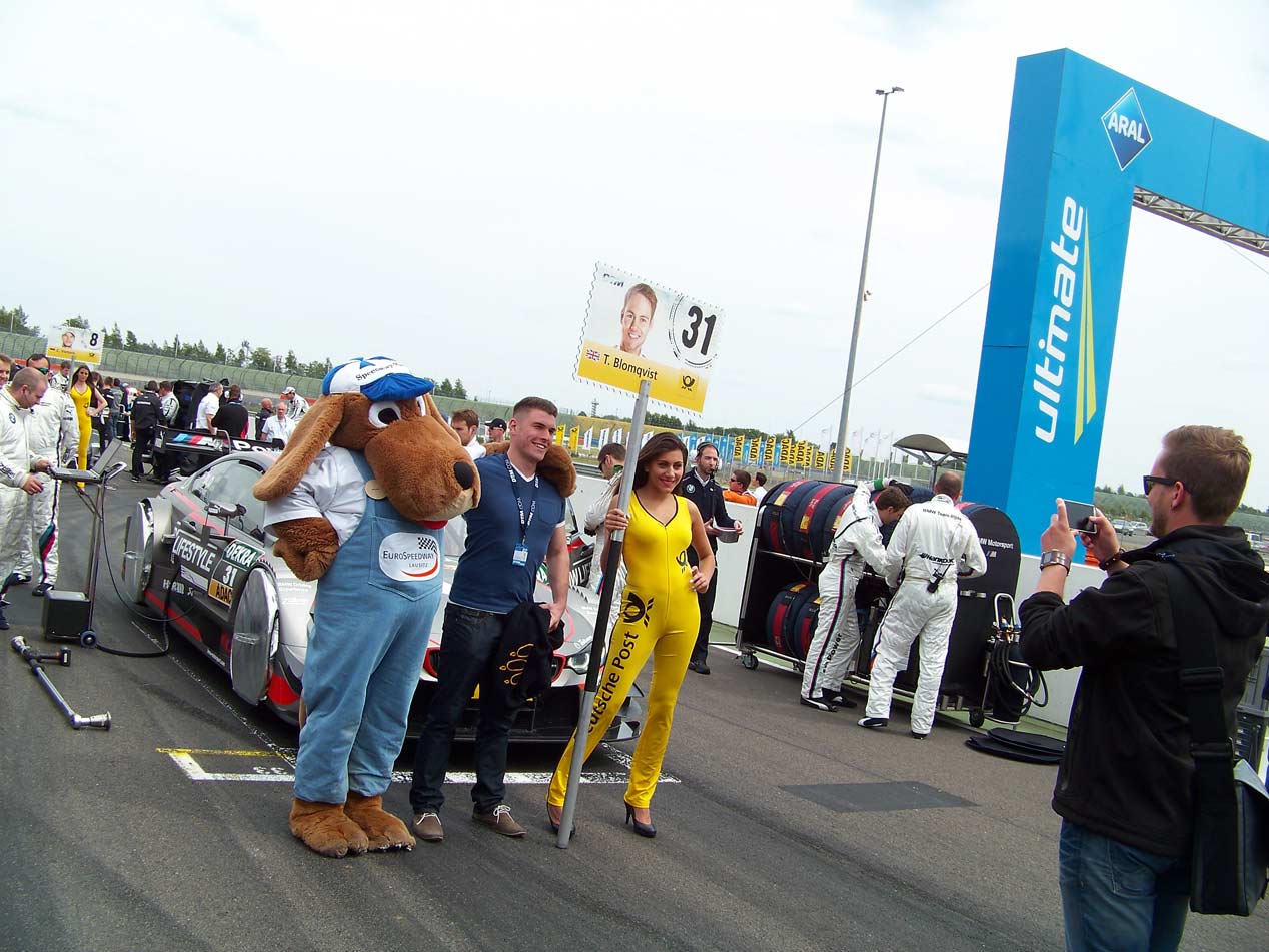 Las chicas del DTM en Lausitzring