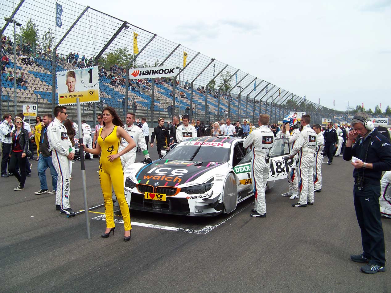 Las chicas del DTM en Lausitzring