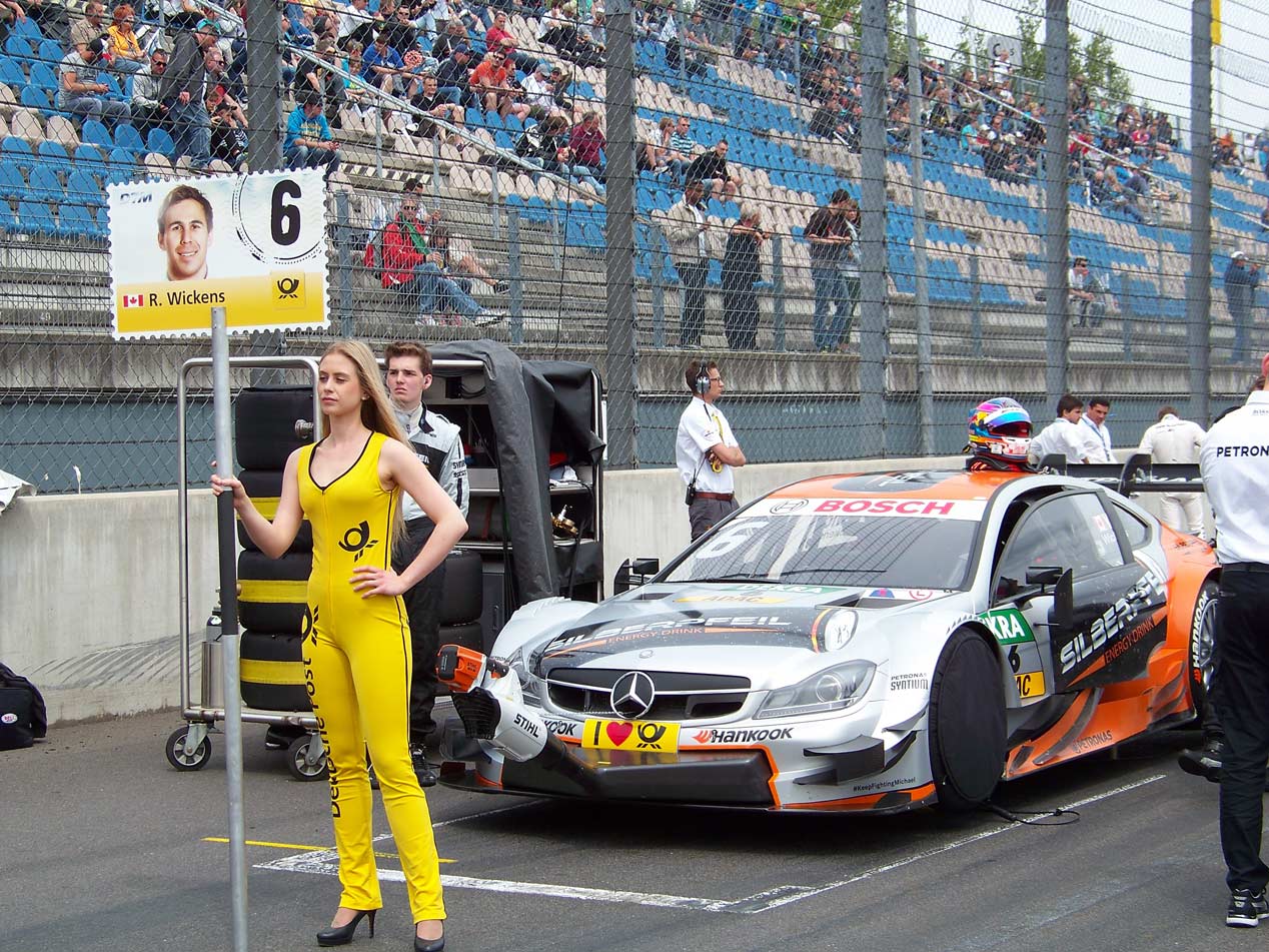 Las chicas del DTM en Lausitzring