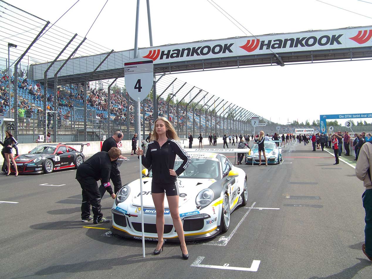 Las chicas del DTM en Lausitzring