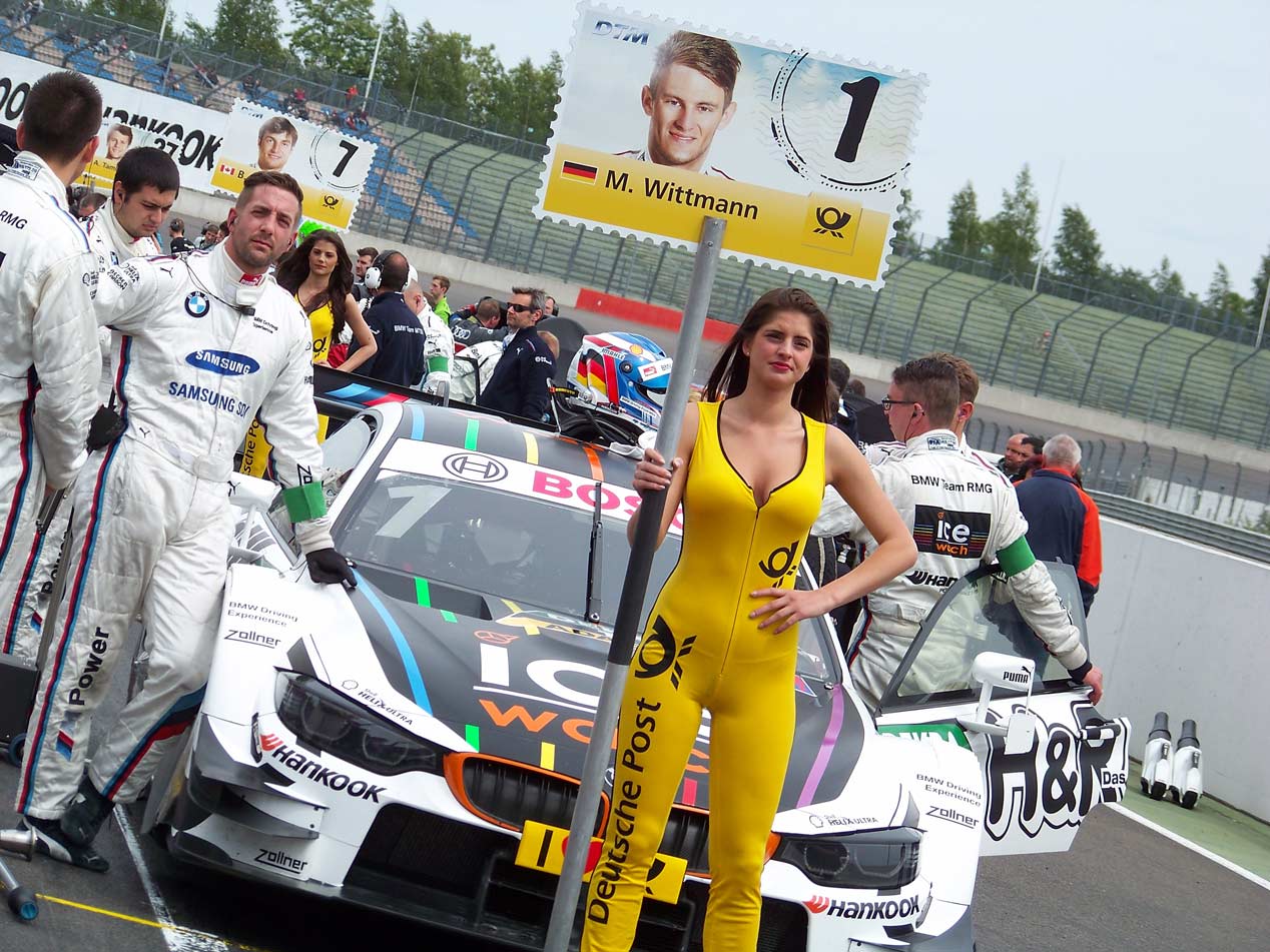Las chicas del DTM en Lausitzring