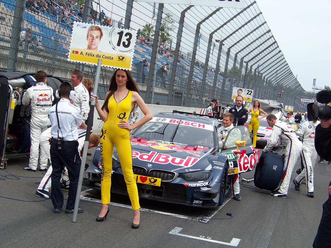 Las chicas del DTM en Lausitzring