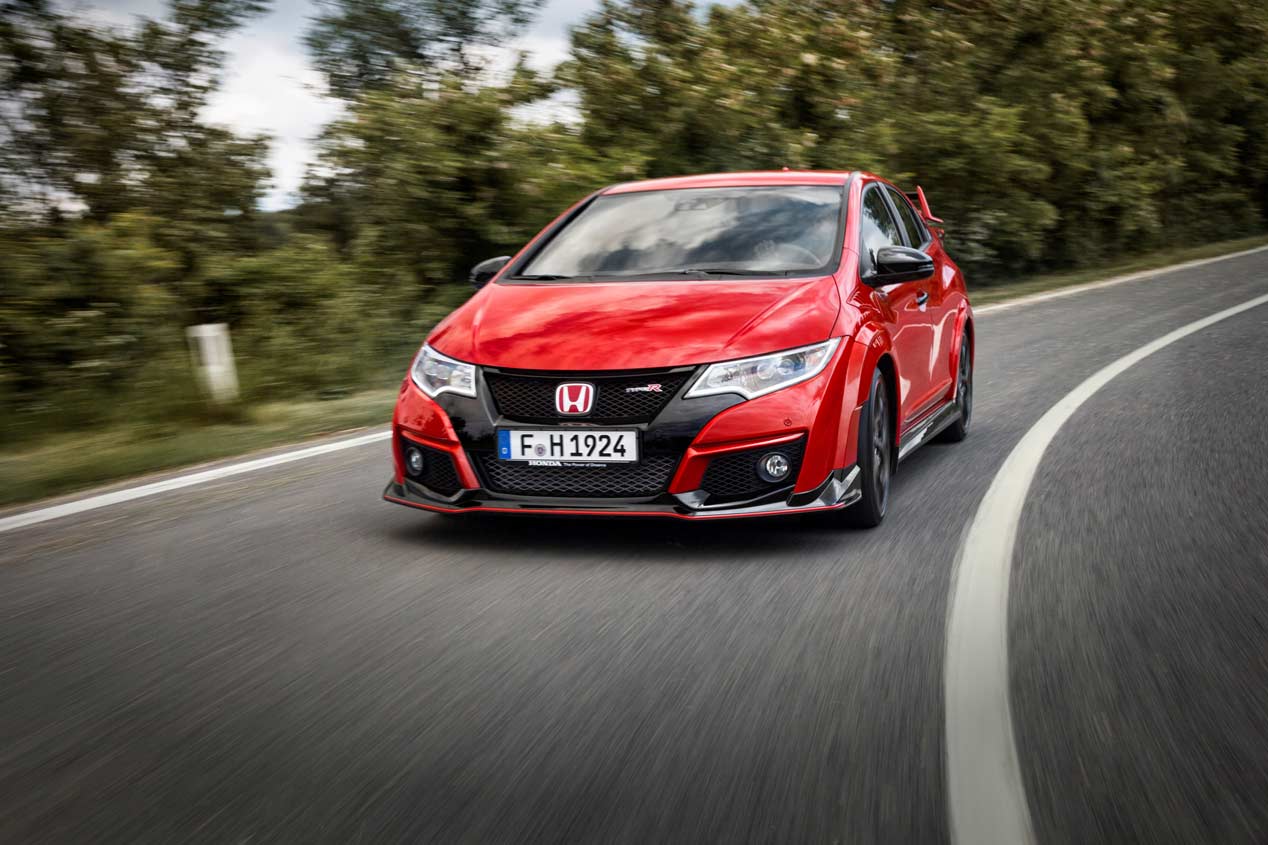 Primera prueba Honda Civic Type R