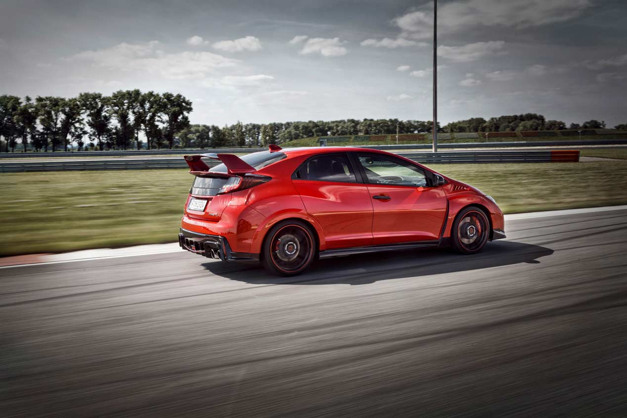 Primera prueba Honda Civic Type R