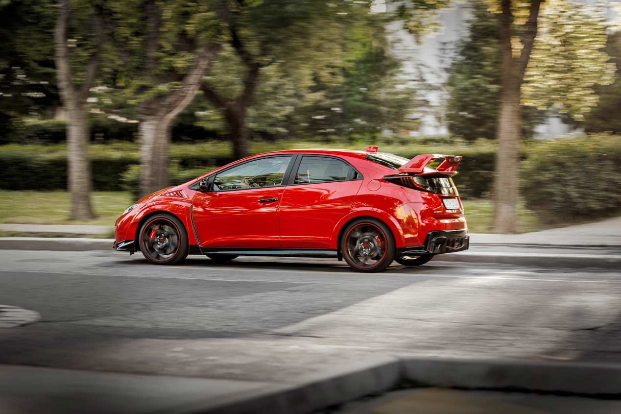 Primera prueba Honda Civic Type R