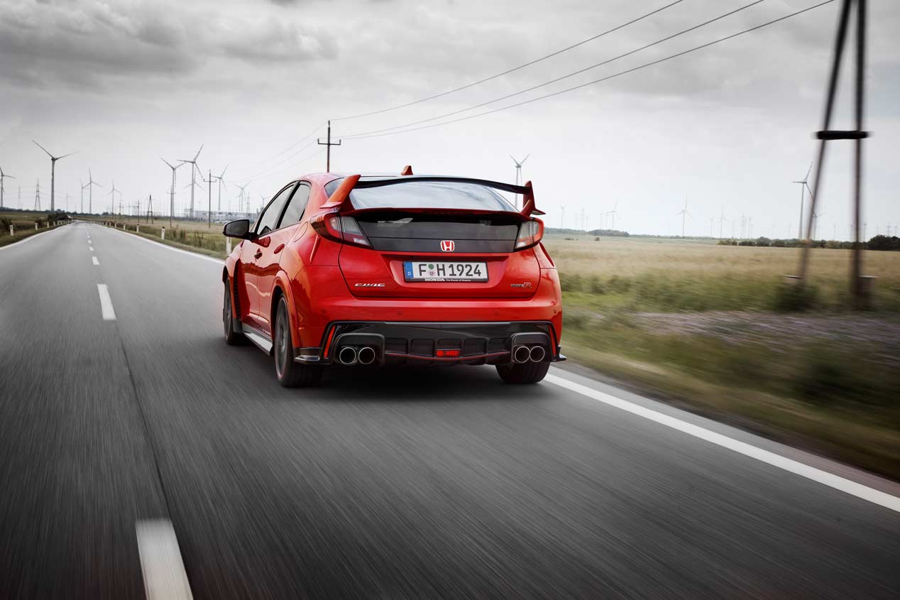 Primera prueba Honda Civic Type R