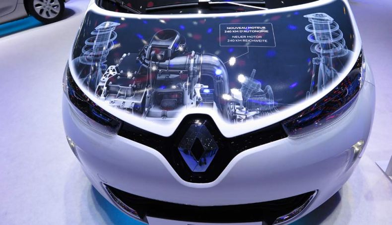 Renault Zoe con el motor eléctrico ya fabricado por Renault Renault Zoe con el motor eléctrico ya fabricado por Renault
