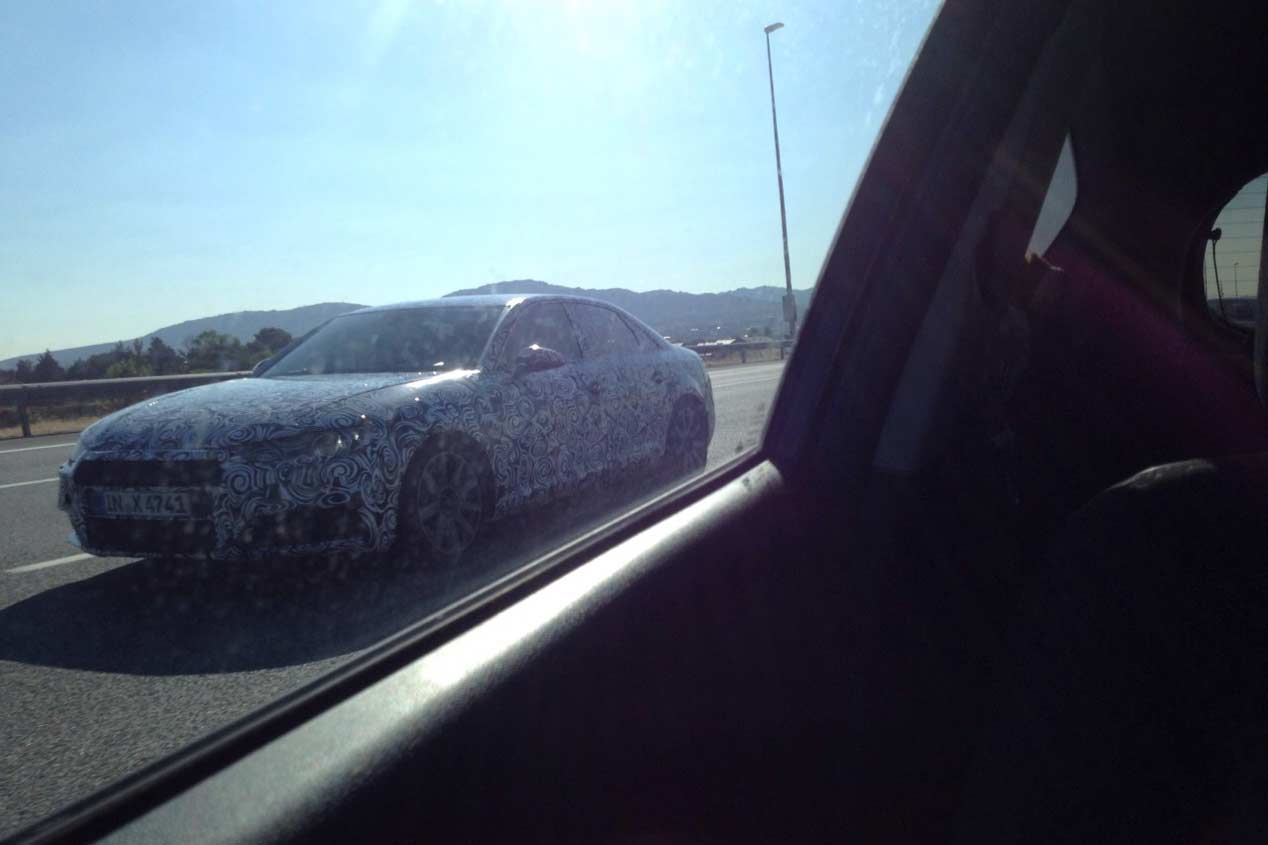 Audi A4 2015, fotos espía