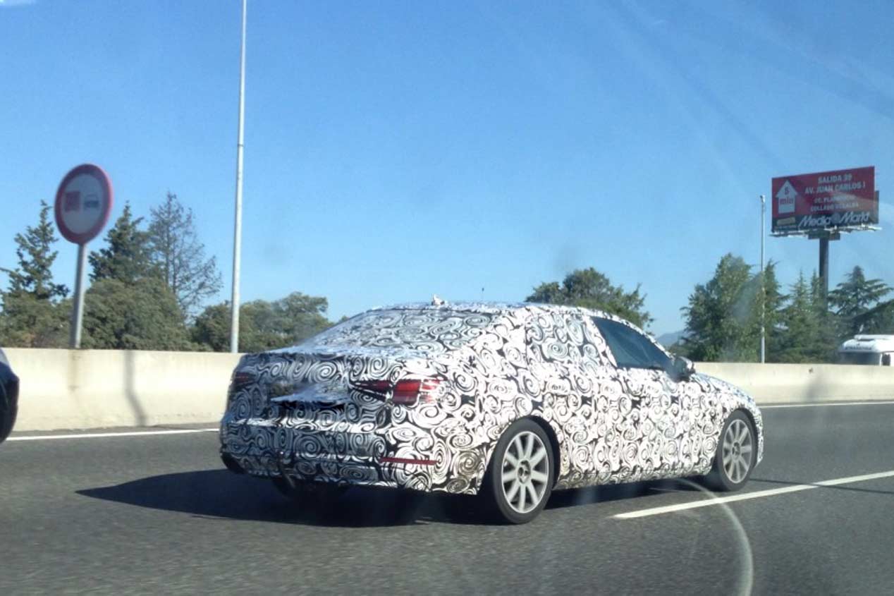 Audi A4 2015, fotos espía