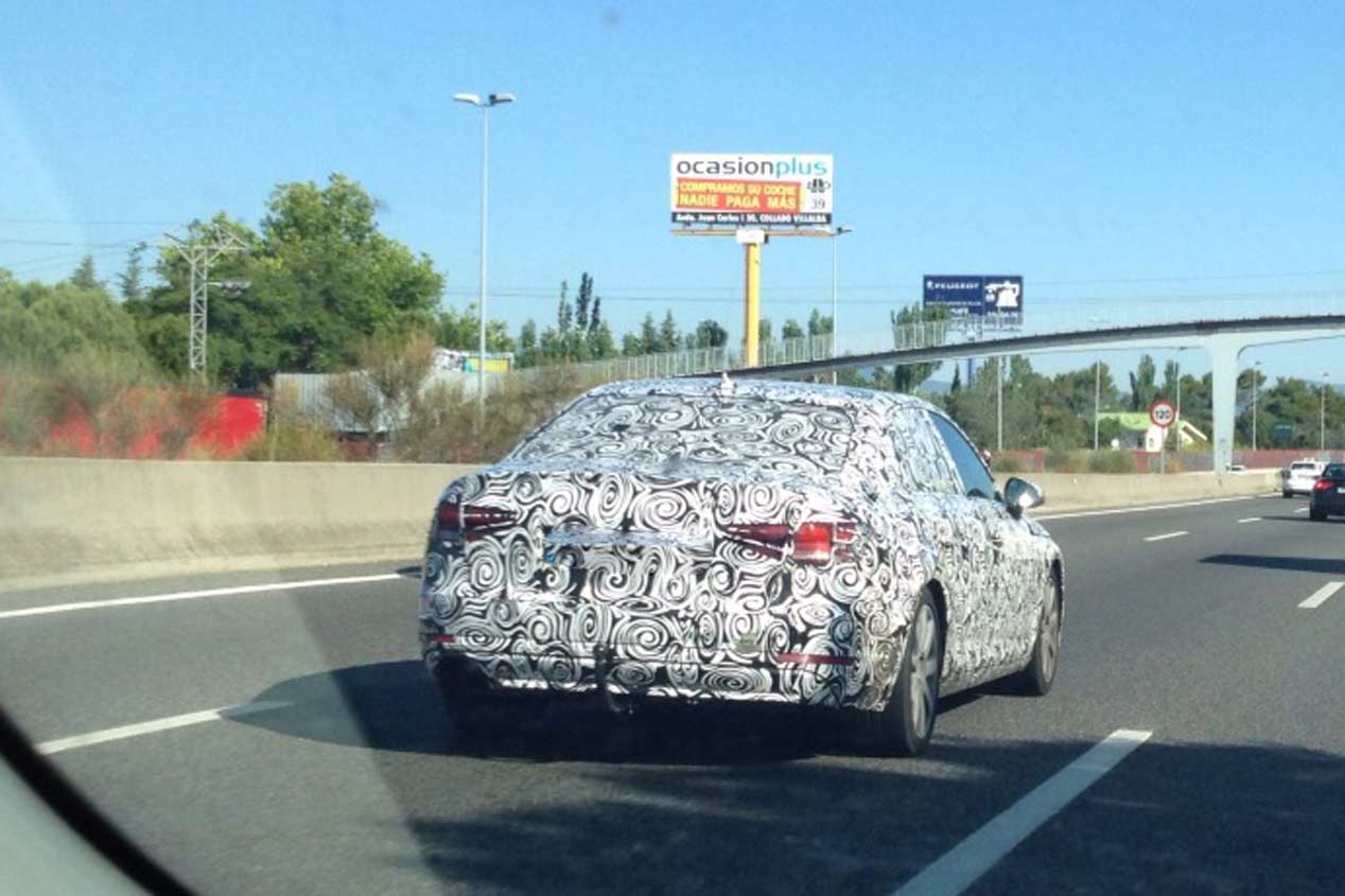 Audi A4 2015, fotos espía