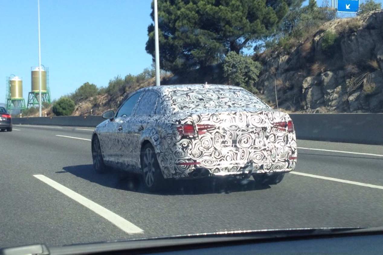 Audi A4 2015, fotos espía