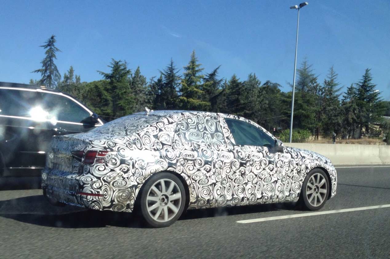 Audi A4 2015, fotos espía