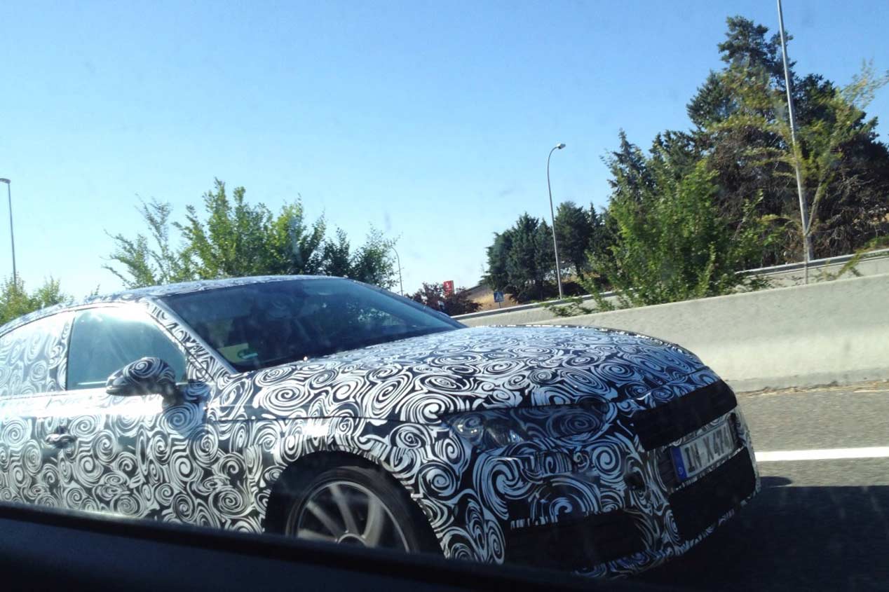 Audi A4 2015, fotos espía