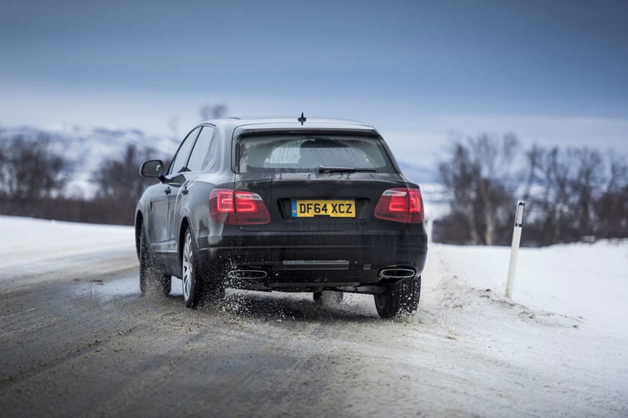Primera prueba: Bentley Bentayga, en el infierno del Cabo Norte